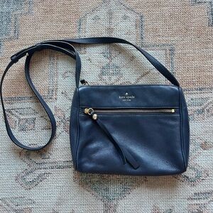 Kate Spade New York Jackson Street Mini Cayli pebbled leather crossbody bag